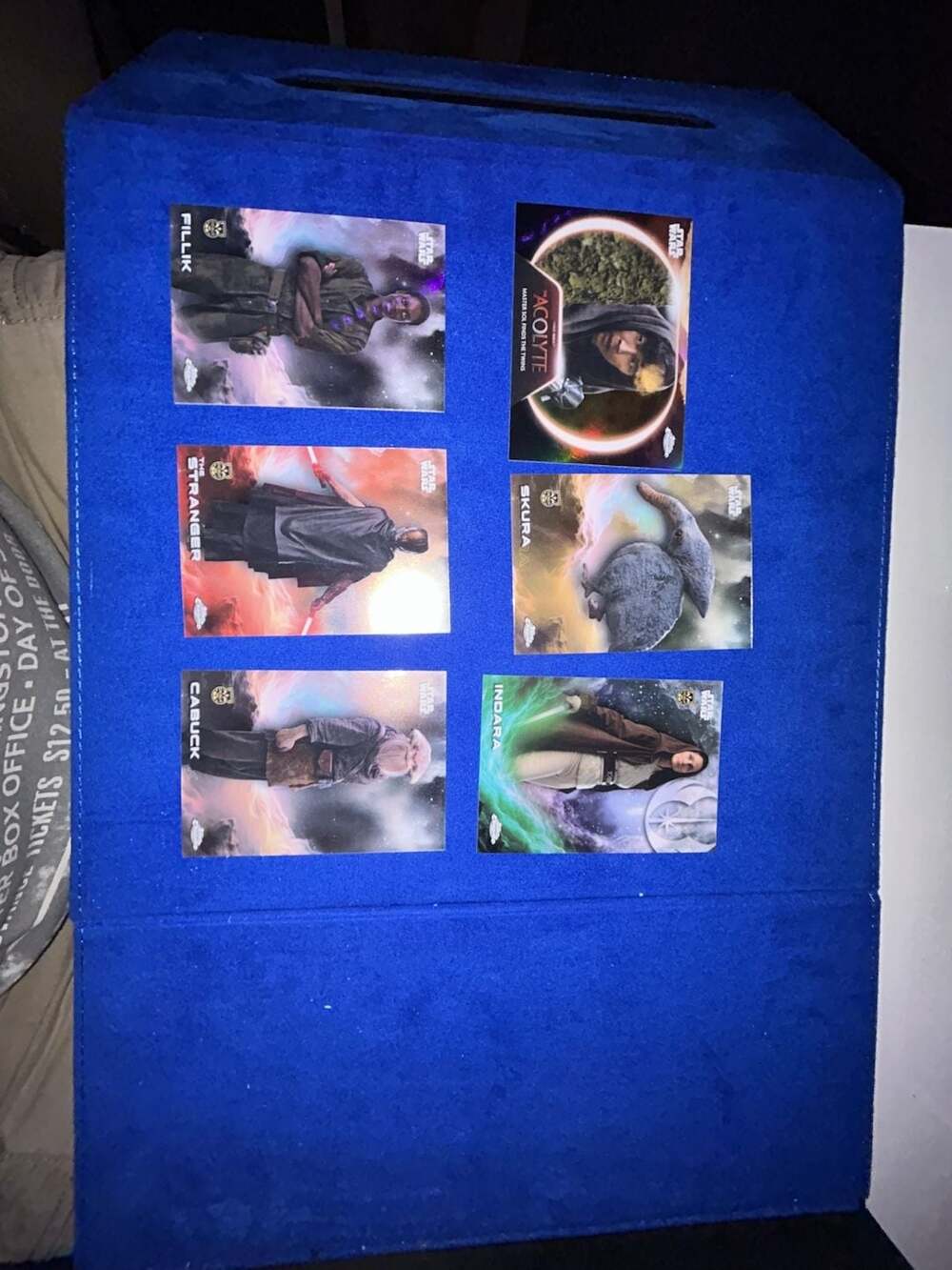 Topps Star Wars The Acolyte Trading Card Lot (6 Cards)